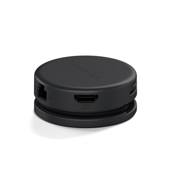 Satechi OntheGo 7-in-1 Multiport Adapter Space Black