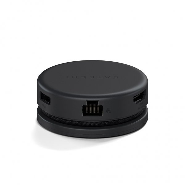 Satechi OntheGo 7-in-1 Multiport Adapter Space Black