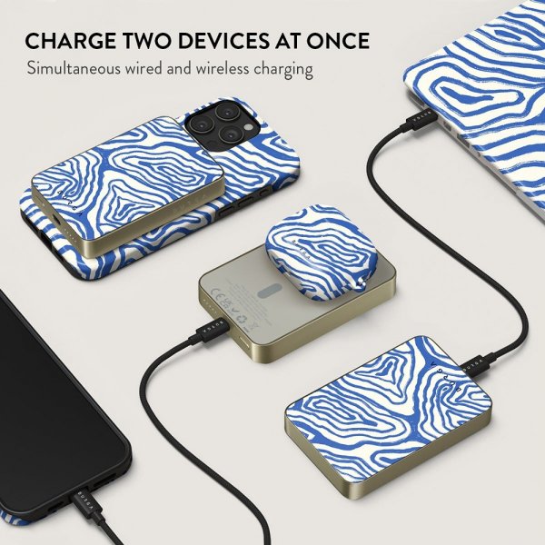 Burga Powerbank MagSafe 5000 mAh Seven Seas Kulta
