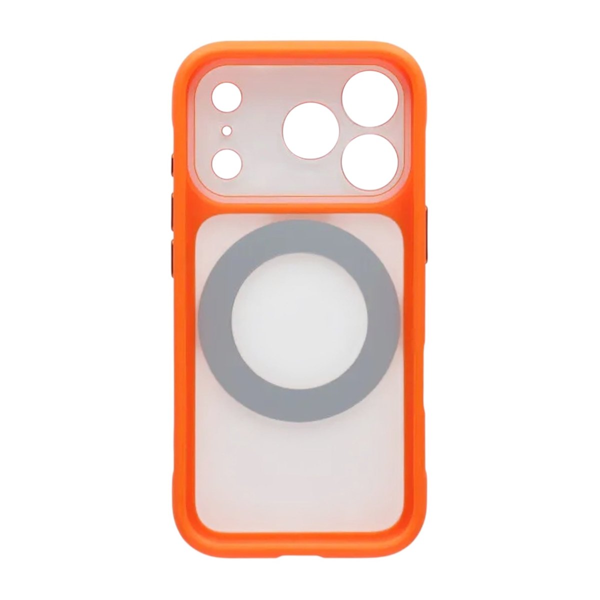 iPhone 17 Pro Max Kuori pyörivällä jalustalla MagSafe Oranssi