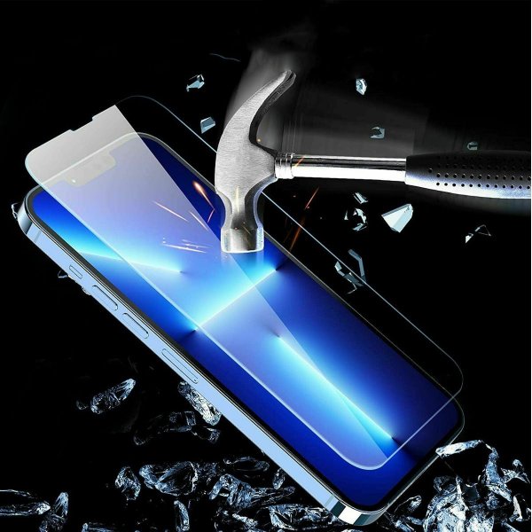 iPhone 13/13 Pro/14/16e/17e Näytönsuoja karkaistua lasia