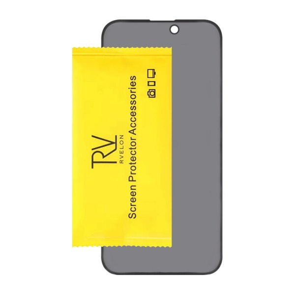 iPhone 15/iPhone 16 - Näytönsuoja karkaistu lasi 3D Privacy
