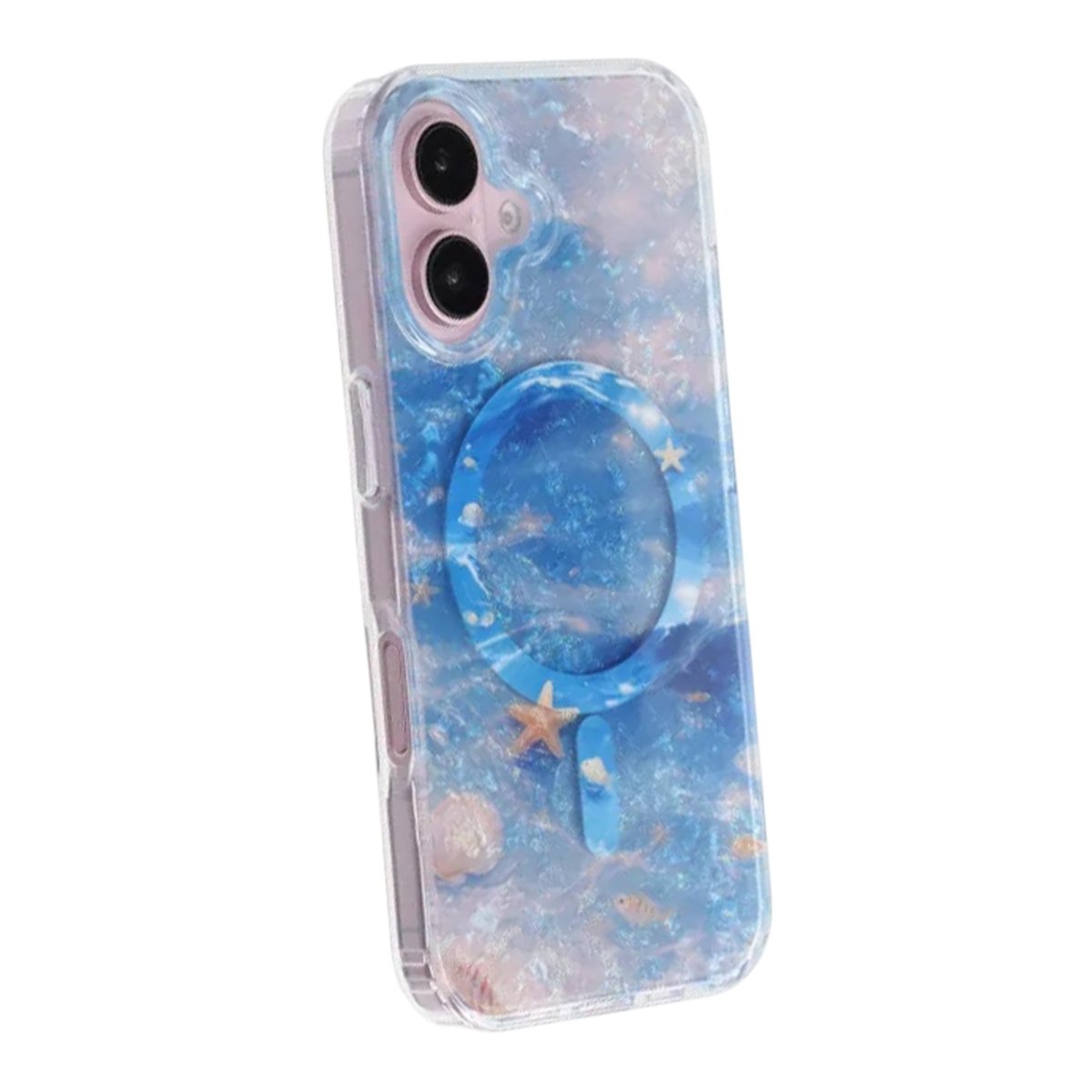 iPhone 16 Kuori Dreamy Ocean MagSafe Sininen