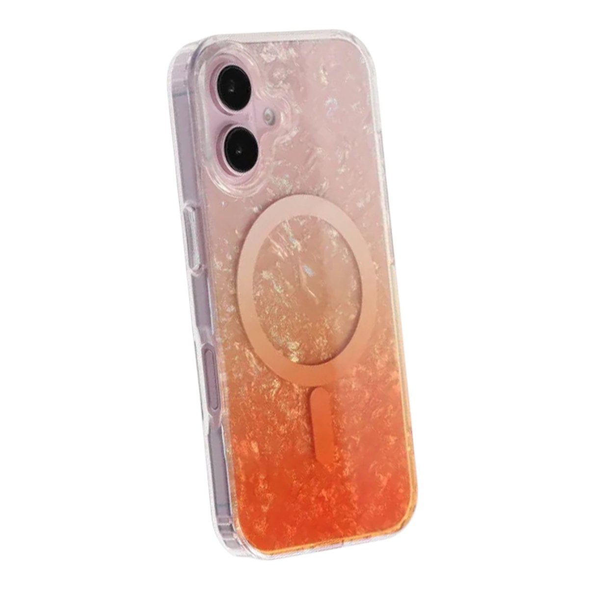 iPhone 16 Kuori Dreamy Ocean MagSafe Oranssi