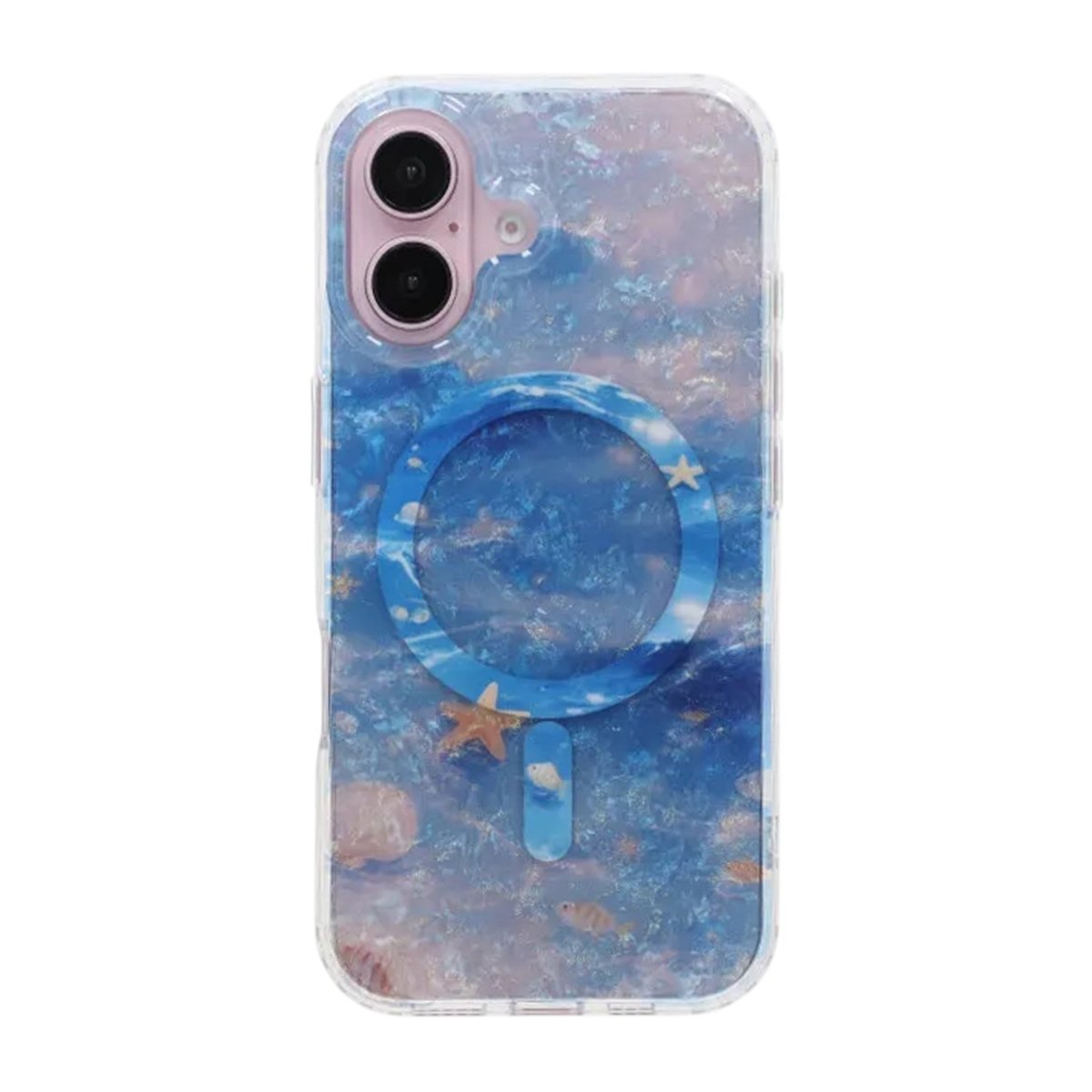 iPhone 17 Kuori Dreamy Ocean MagSafe Sininen