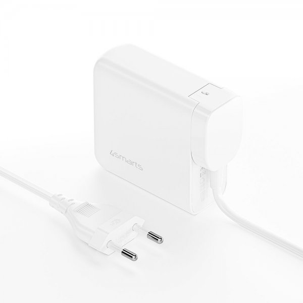 4smarts Työpöydän laturi GaN Flex Pro 100W 3 USB-C+1 USB-A