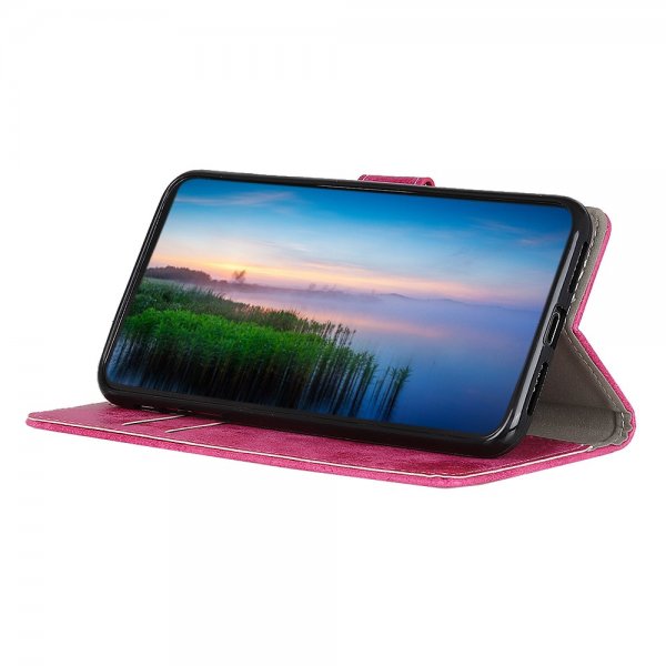 Sony Xperia 1 III Kotelo Vintage Magenta