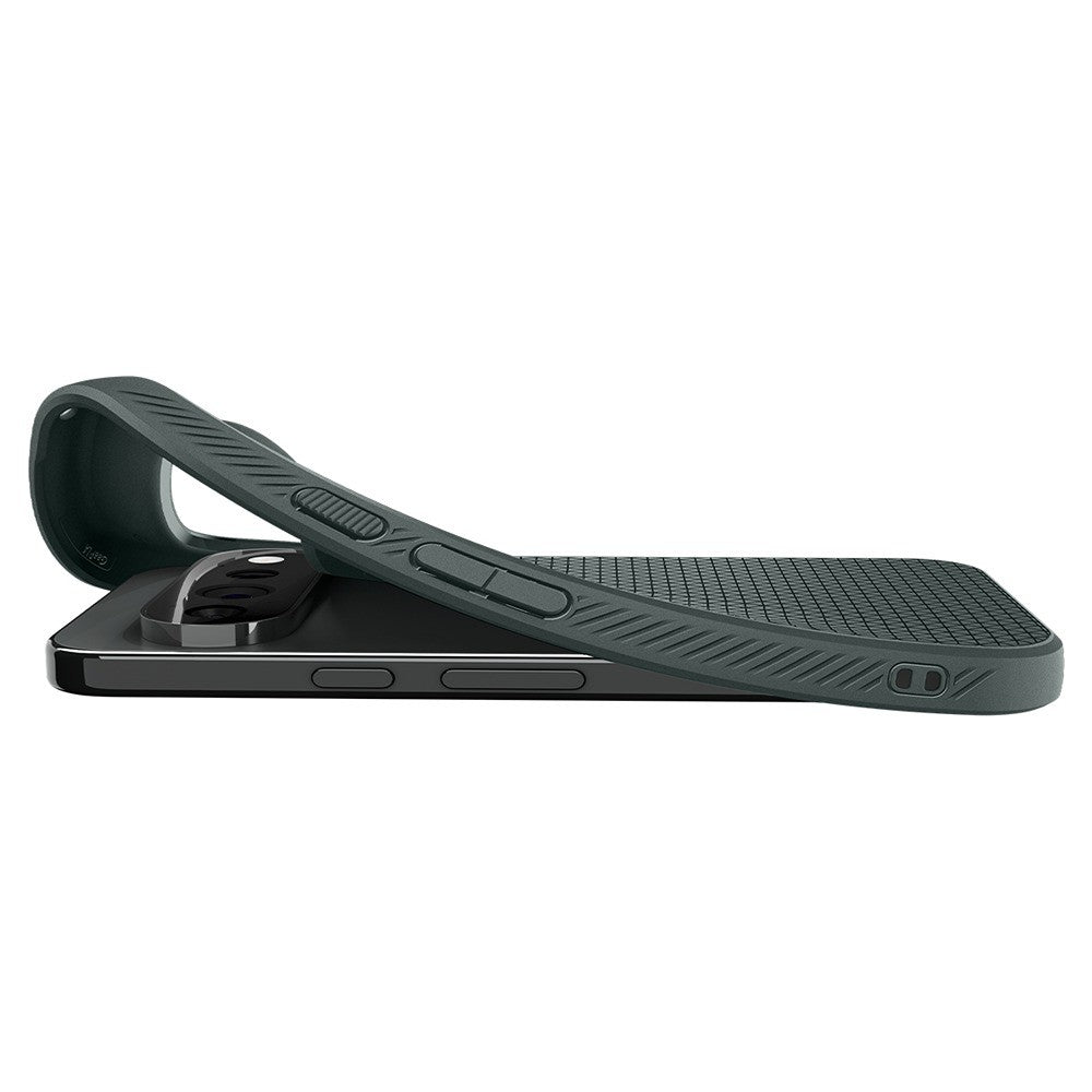 Spigen Google Pixel 11 Pro Skal Liquid Air MagFit Abyss Green