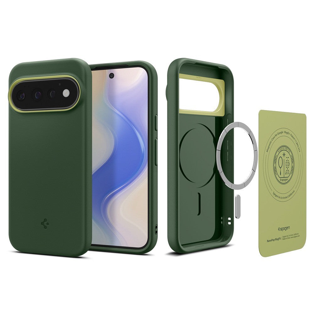 Spigen Google Pixel 11 Pro Kuori Nano Pop MagFit Avo Green
