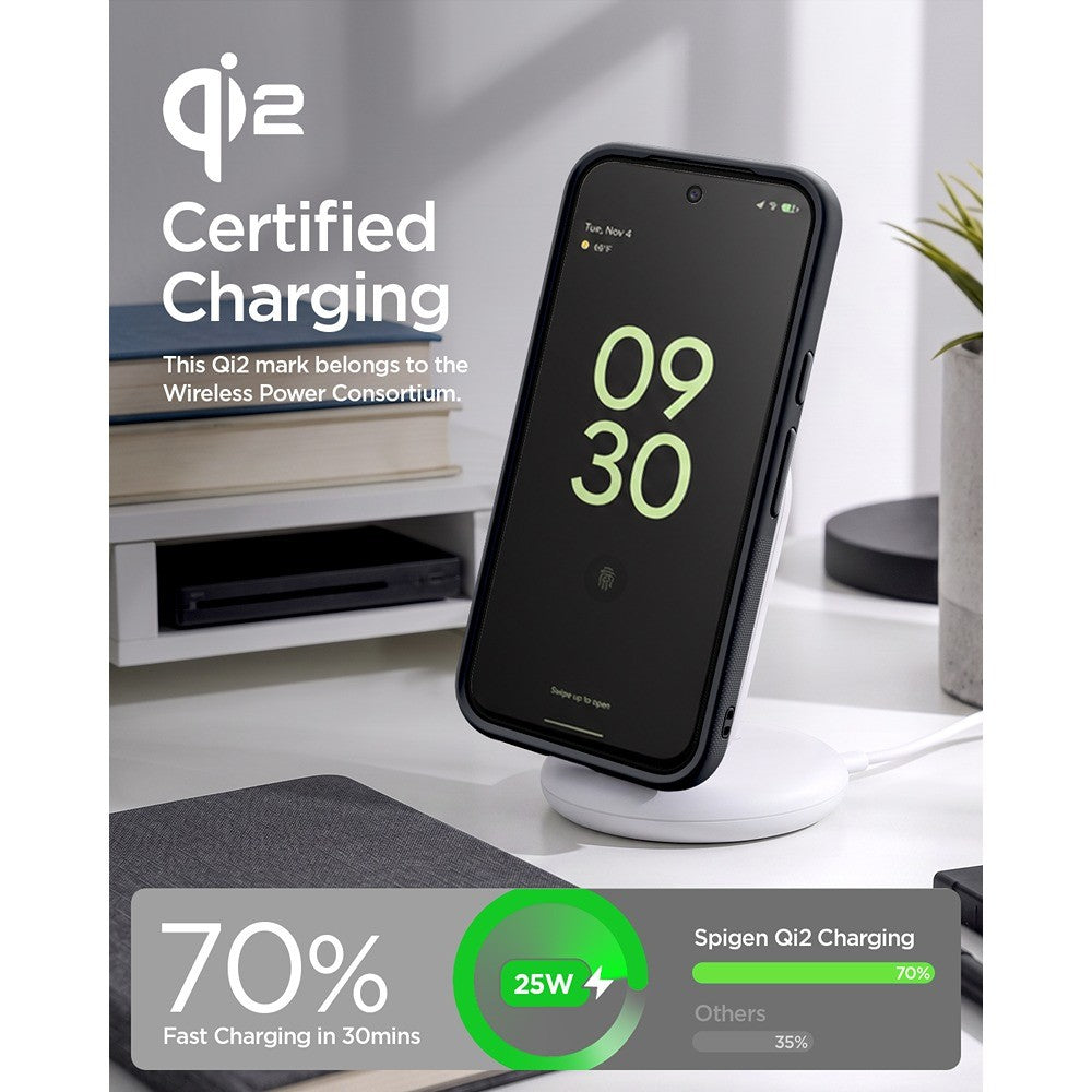 Spigen Google Pixel 11 Pro Skal Nano Pop MagFit Black Sesame