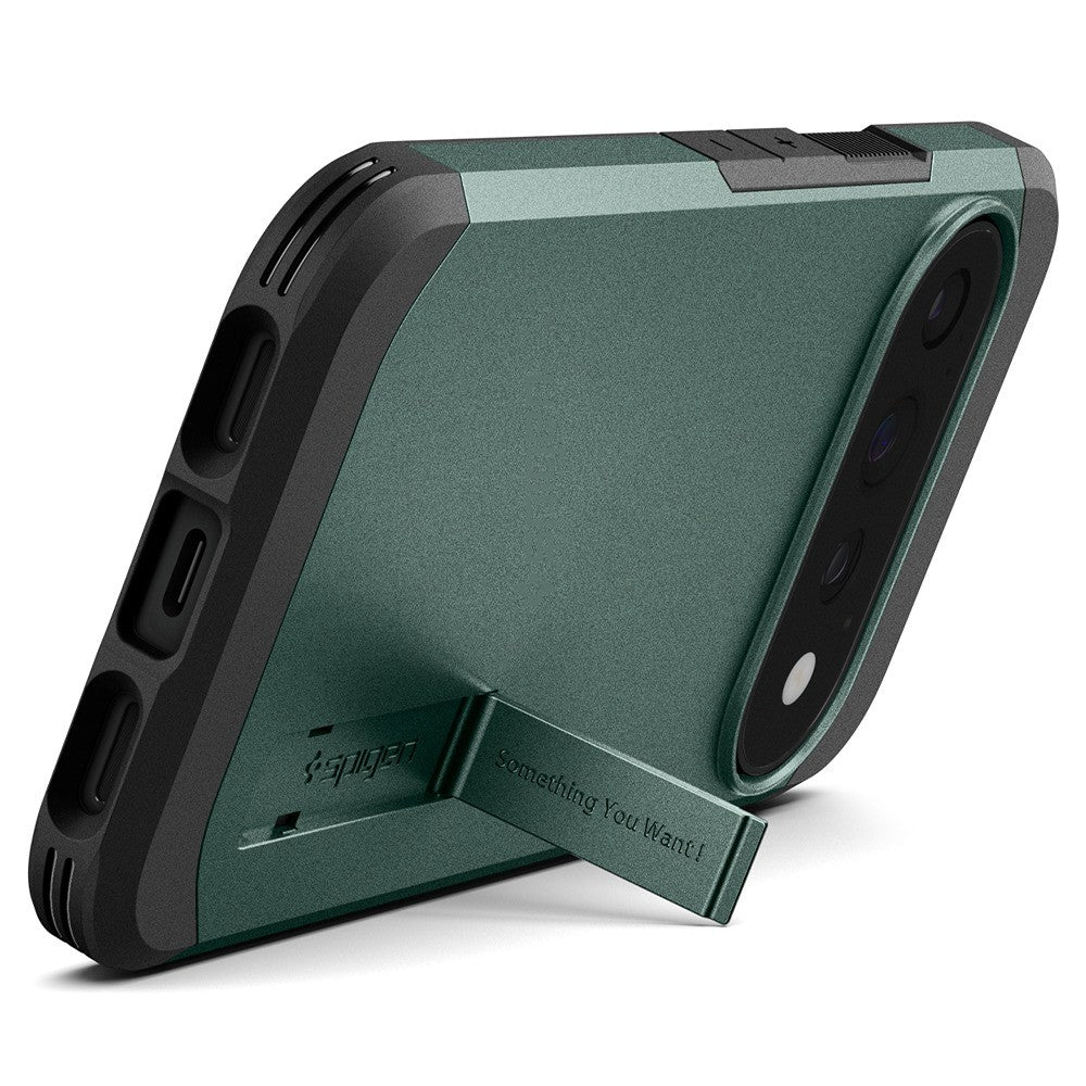 Spigen Google Pixel 11 Pro Skal Tough Armor MagFit Abyss Green