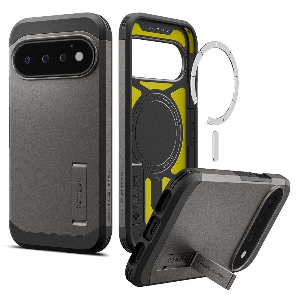 Spigen Google Pixel 11 Pro Kuori Tough Armor MagFit Gunmetal