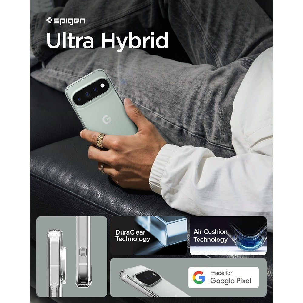 Spigen Google Pixel 11 Pro Skal Ultra Hybrid Crystal Clear