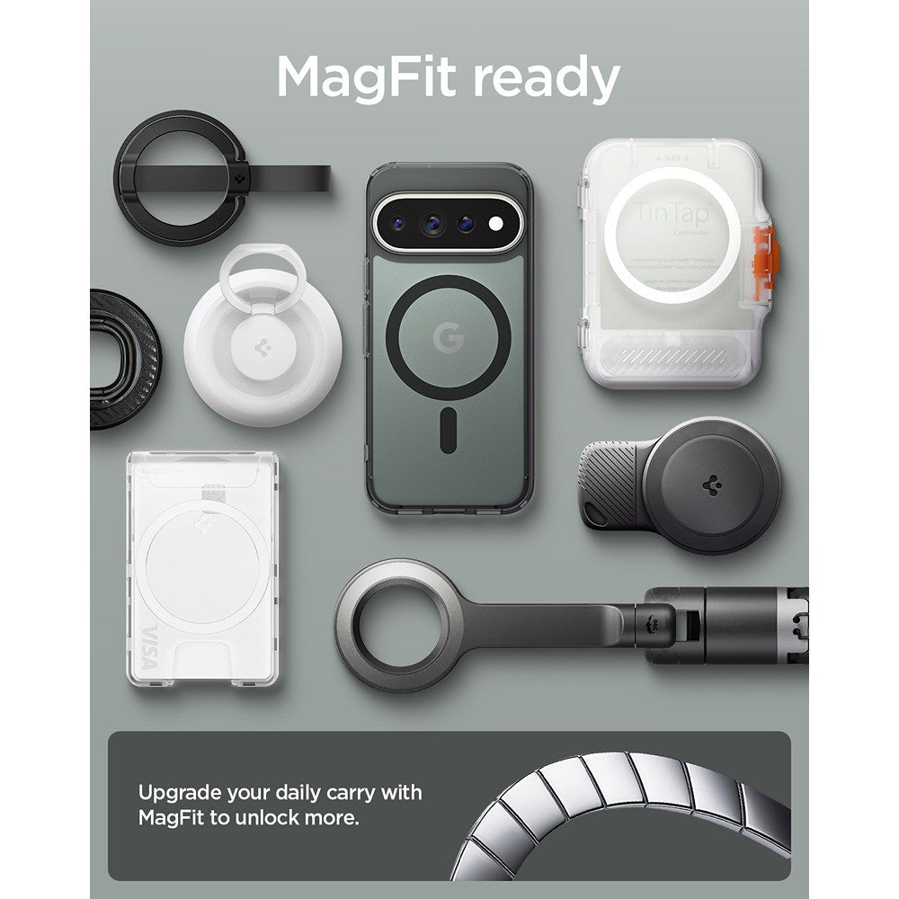 Spigen Google Pixel 11 Pro Skal Ultra Hybrid MagFit Frost Black