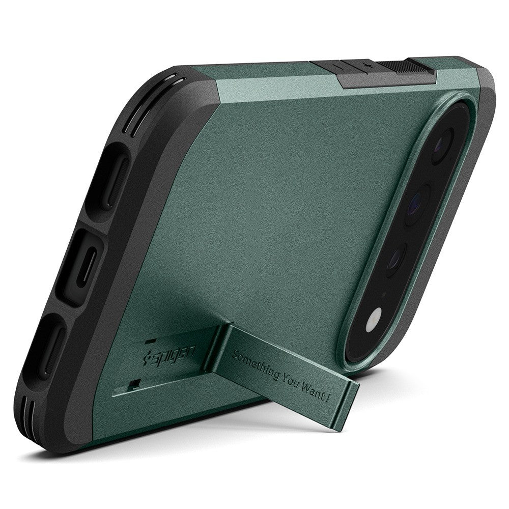 Spigen Google Pixel 11 Pro XL Kuori Tough Armor MagFit Abyss Green