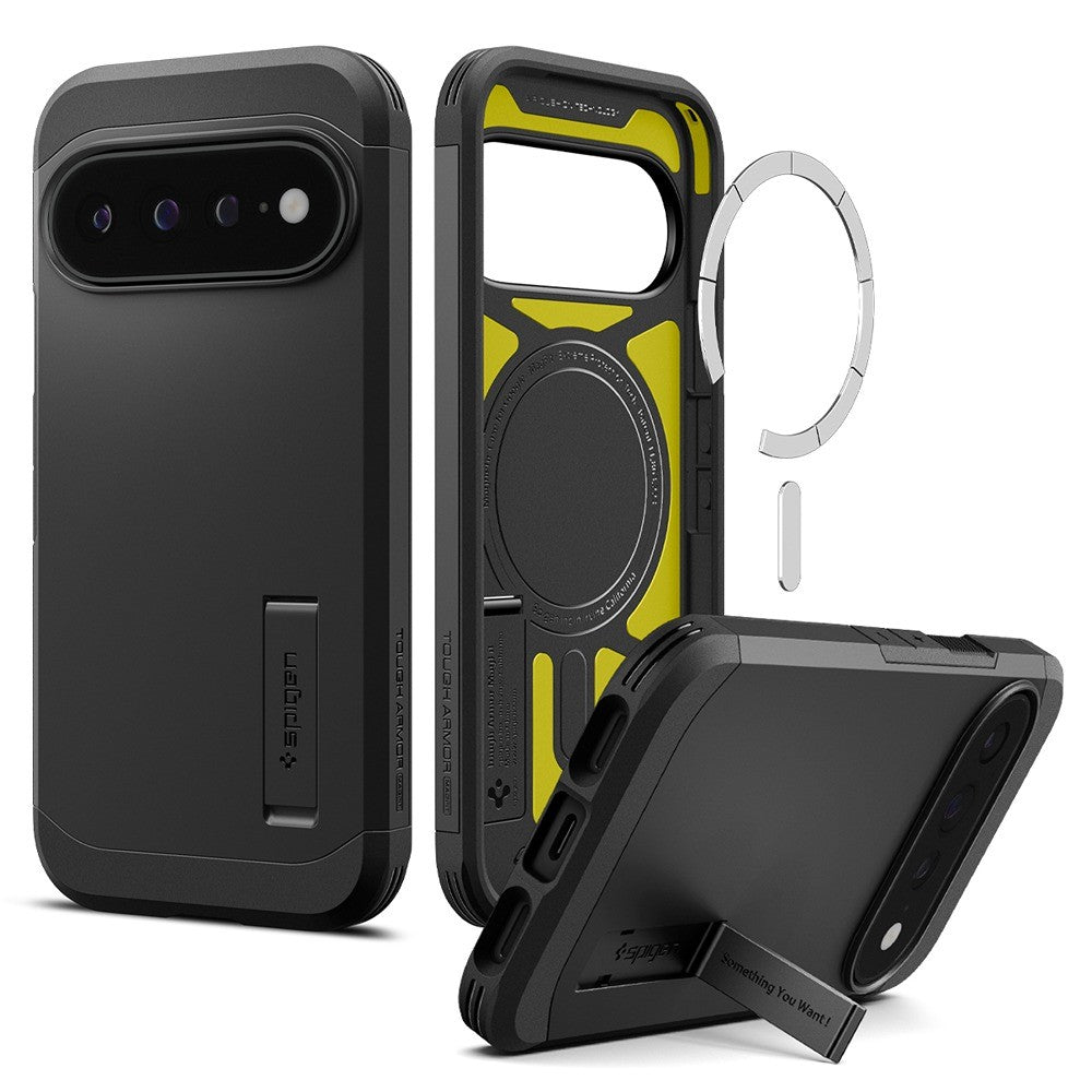 Spigen Google Pixel 11 Pro XL Skal Tough Armor MagFit Svart