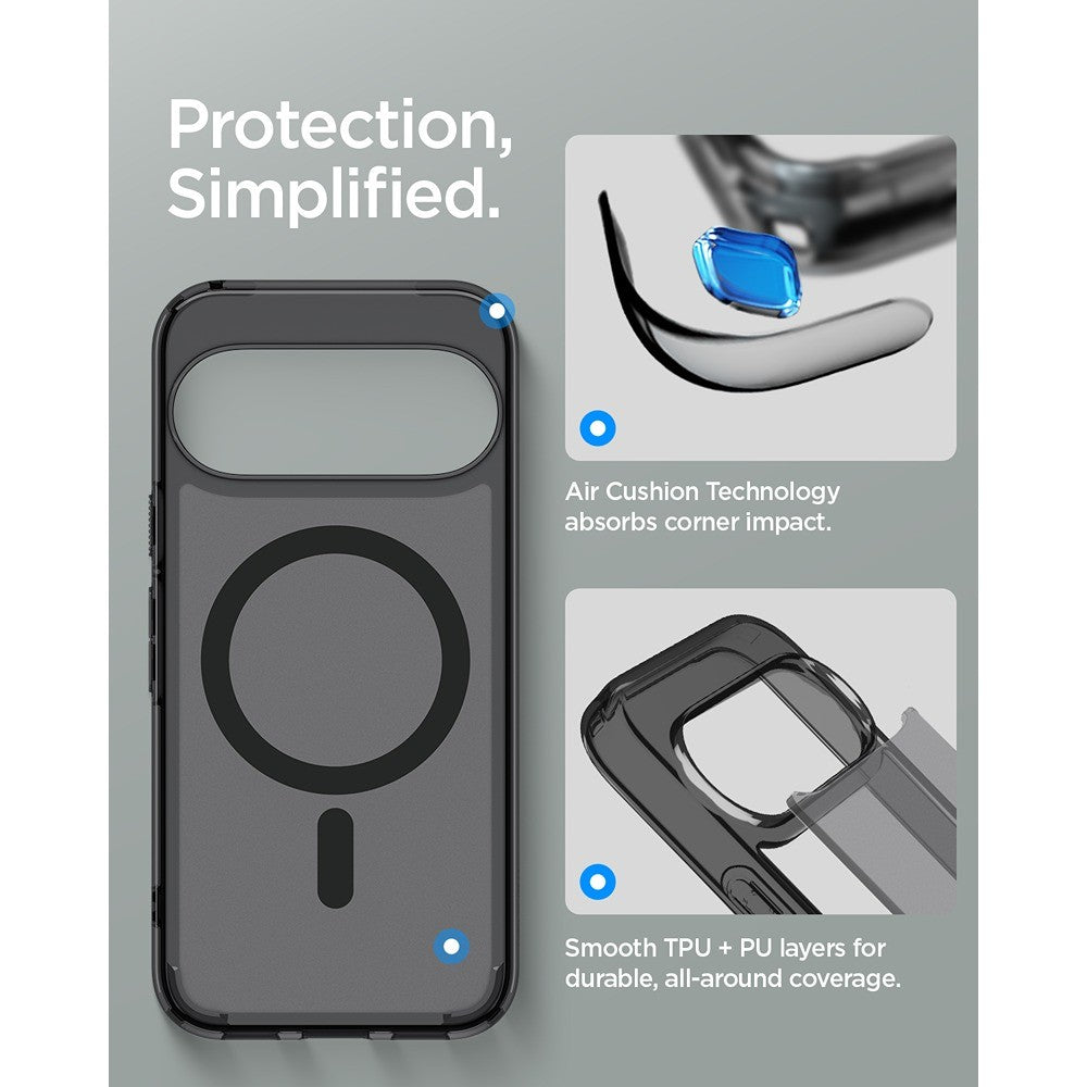 Spigen Google Pixel 11 Pro XL Skal Ultra Hybrid MagFit Frost Black