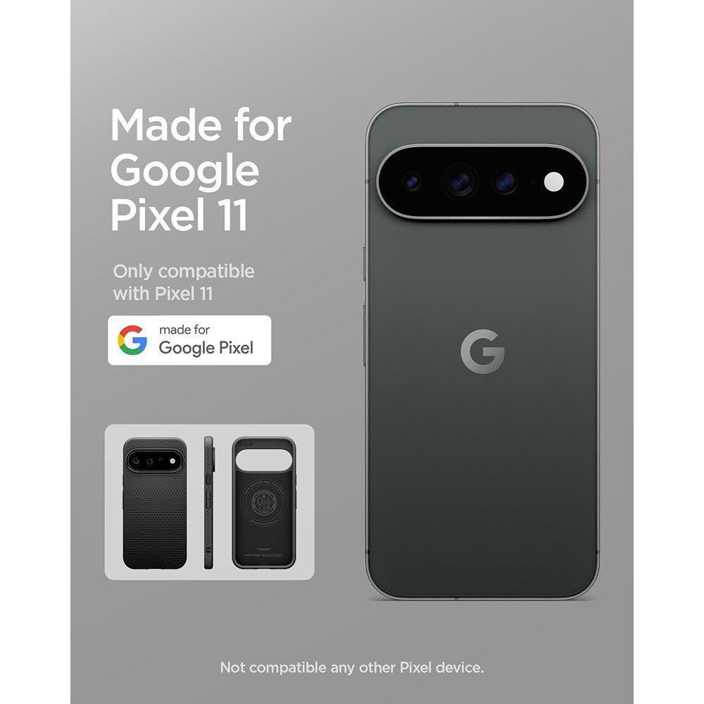 Spigen Google Pixel 11 Kuori Liquid Air MagFit Matte Black