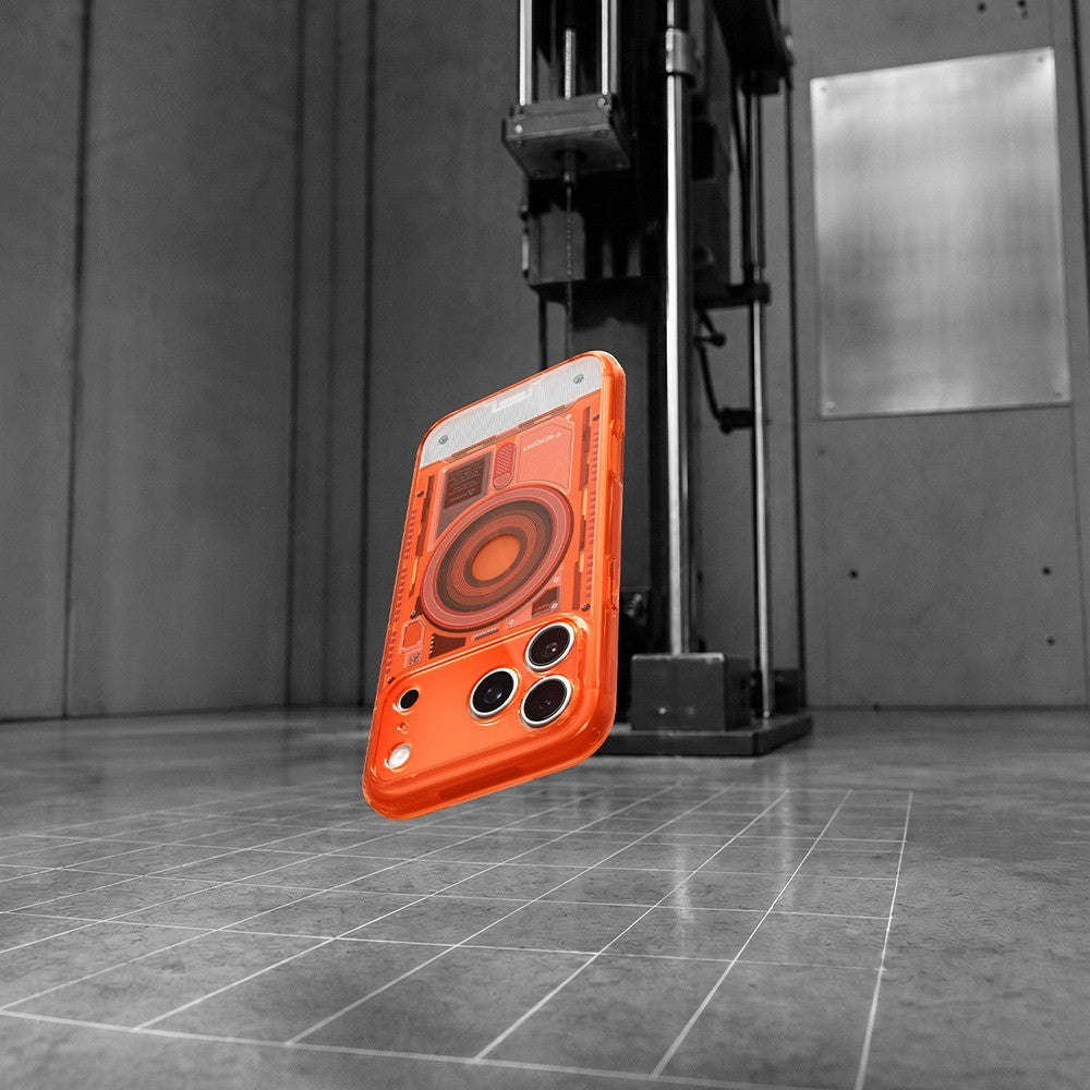 Spigen iPhone 17 Pro/iPhone 18 Pro Kuori Classic C1 MagFit Tangerine