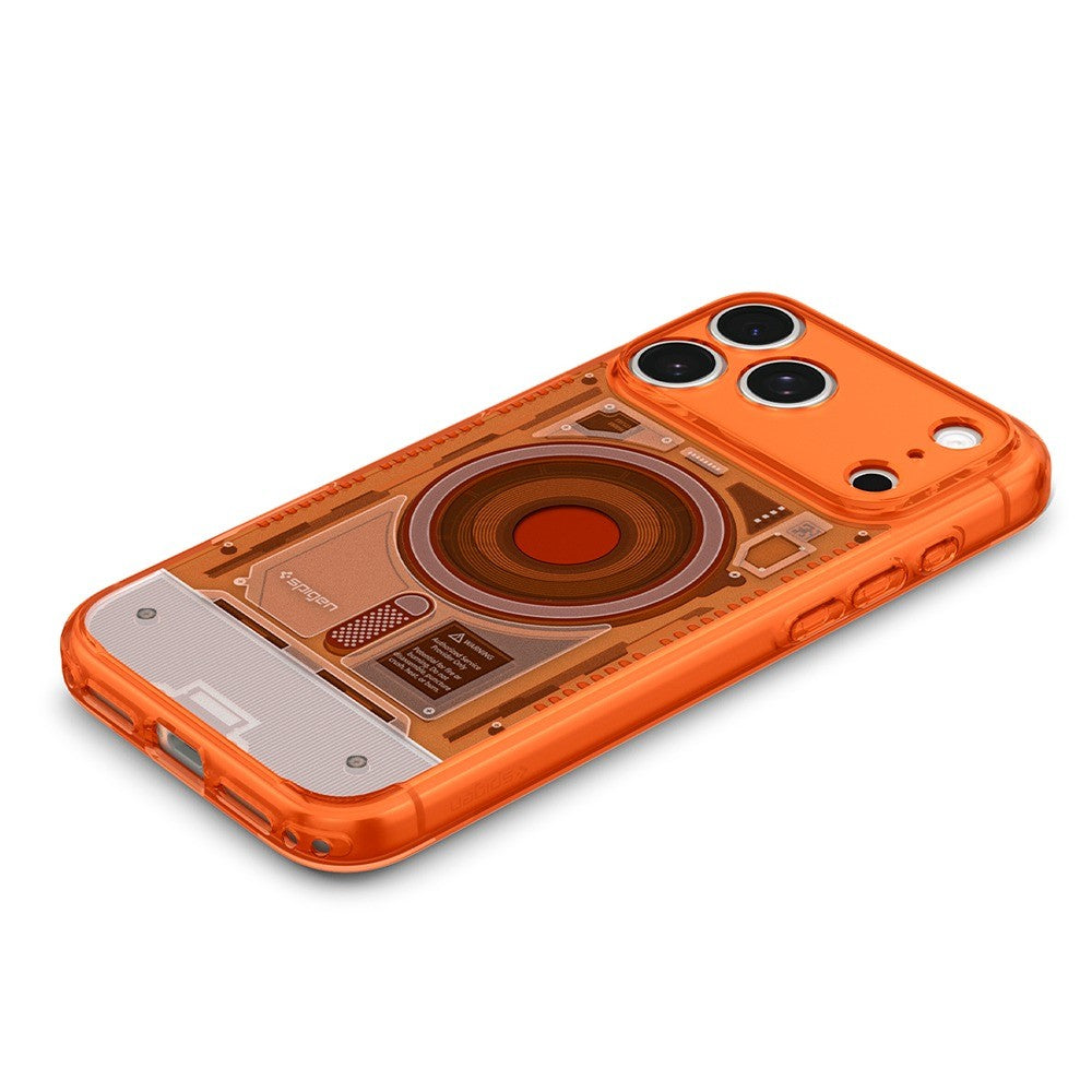 Spigen iPhone 17 Pro/iPhone 18 Pro Kuori Classic C1 MagFit Tangerine