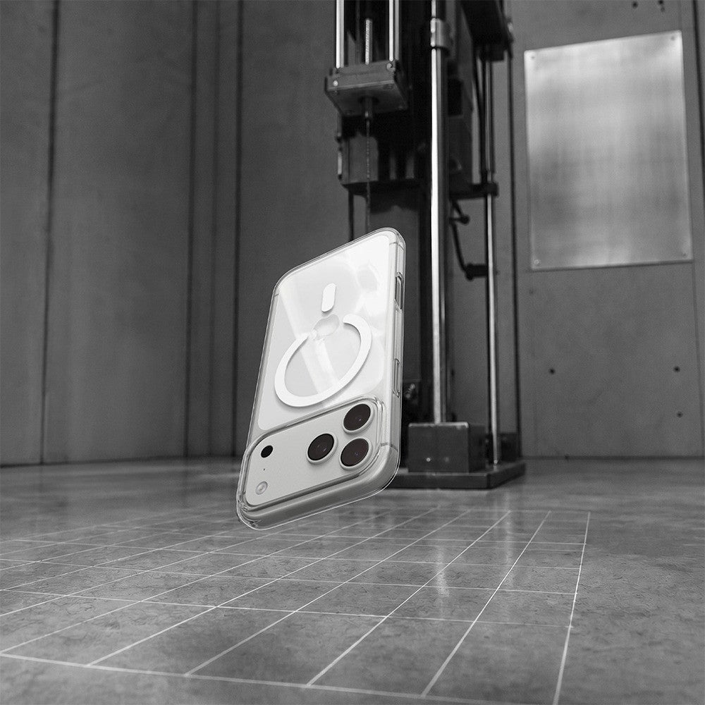 Spigen iPhone 17 Pro/iPhone 18 Pro Kuori Liquid Crystal MagFit Clear White