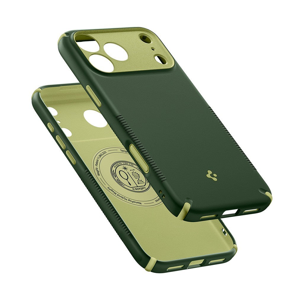 Spigen iPhone 17 Pro/iPhone 18 Pro Kuori Nano Pop Hybrid MagFit Avo Green