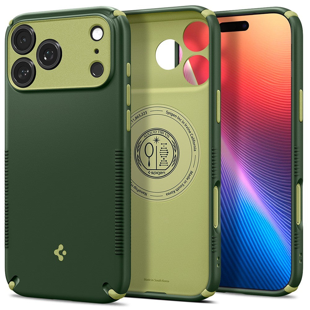 Spigen iPhone 17 Pro/iPhone 18 Pro Kuori Nano Pop Hybrid MagFit Avo Green