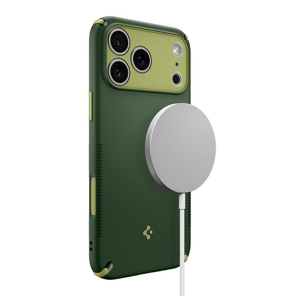 Spigen iPhone 17 Pro/iPhone 18 Pro Kuori Nano Pop Hybrid MagFit Avo Green