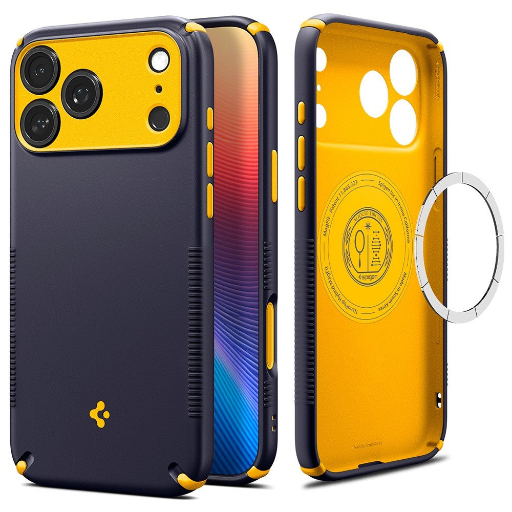 Spigen iPhone 17 Pro/iPhone 18 Pro Kuori Nano Pop Hybrid MagFit Blueberry Navy