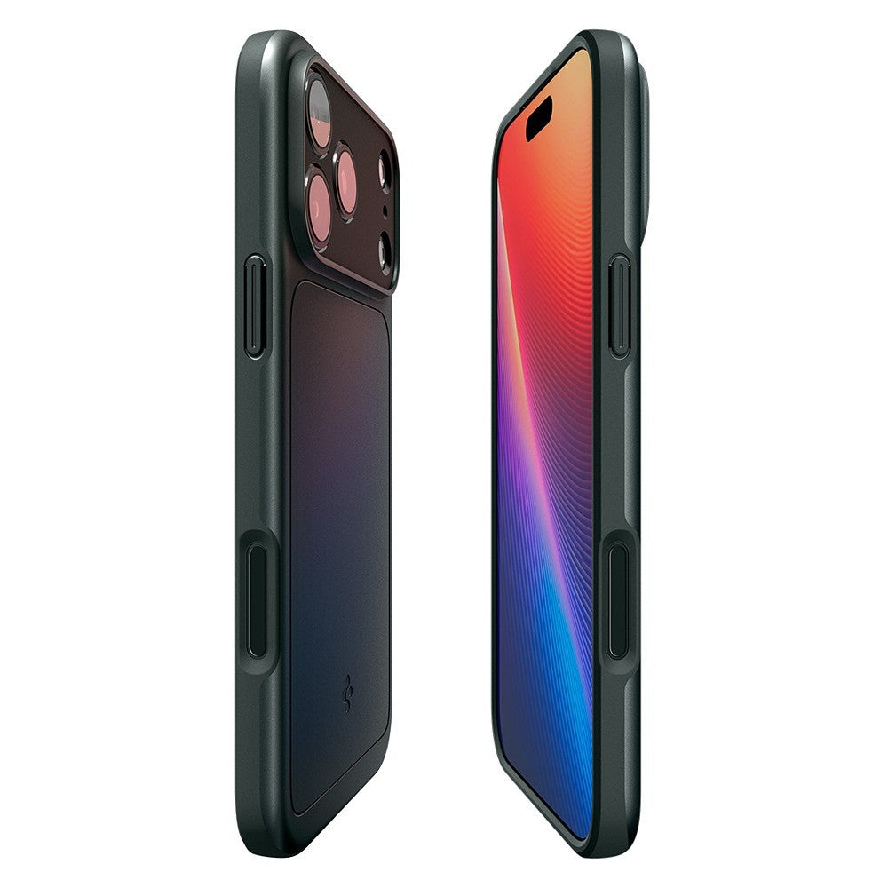 Spigen iPhone 17 Pro/iPhone 18 Pro Kuori Thin Fit MagFit Abyss Green