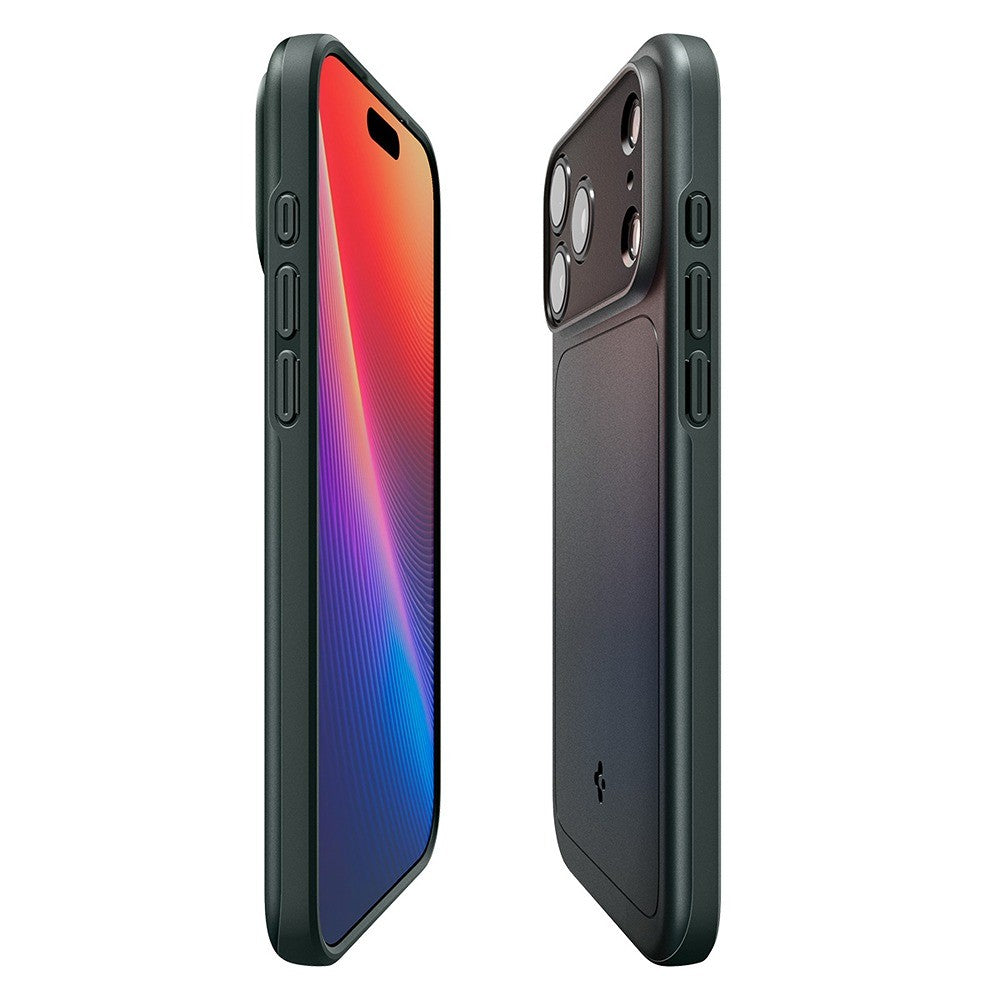 Spigen iPhone 17 Pro/iPhone 18 Pro Kuori Thin Fit MagFit Abyss Green