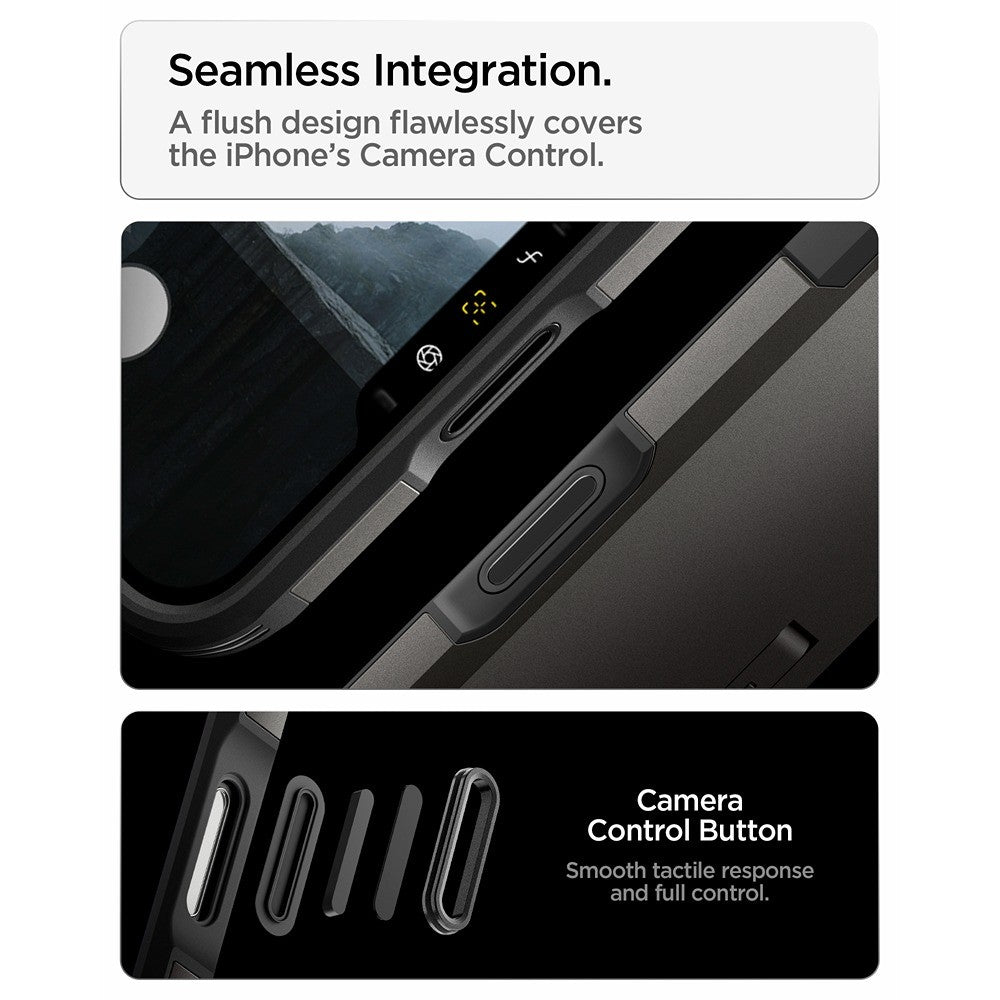 Spigen iPhone 17 Pro/iPhone 18 Pro Kuori Tough Armor T MagFit Gunmetal