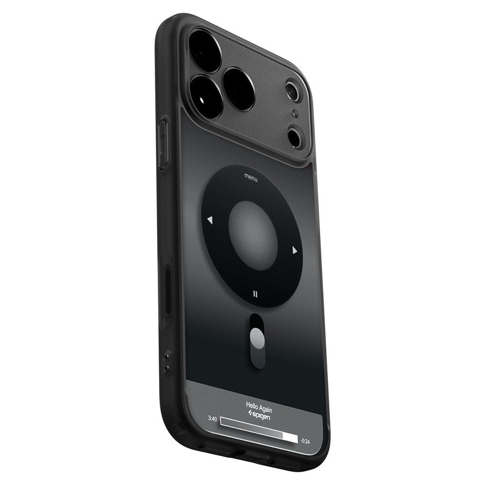 Spigen iPhone 17 Pro/iPhone 18 Pro Kuori Ultra Hybrid MagFit Classic Musta