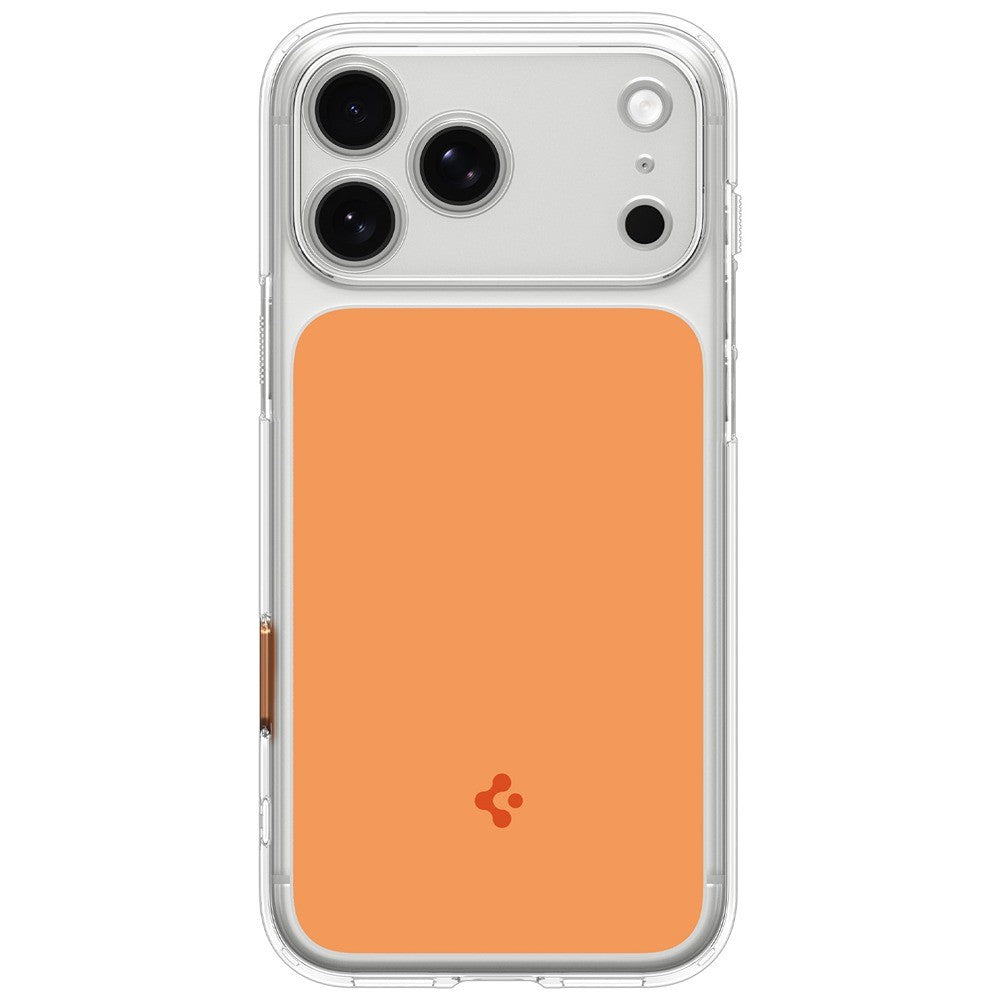Spigen iPhone 17 Pro/iPhone 18 Pro Kuori Ultra Hybrid T MagFit Glossy Oranssi