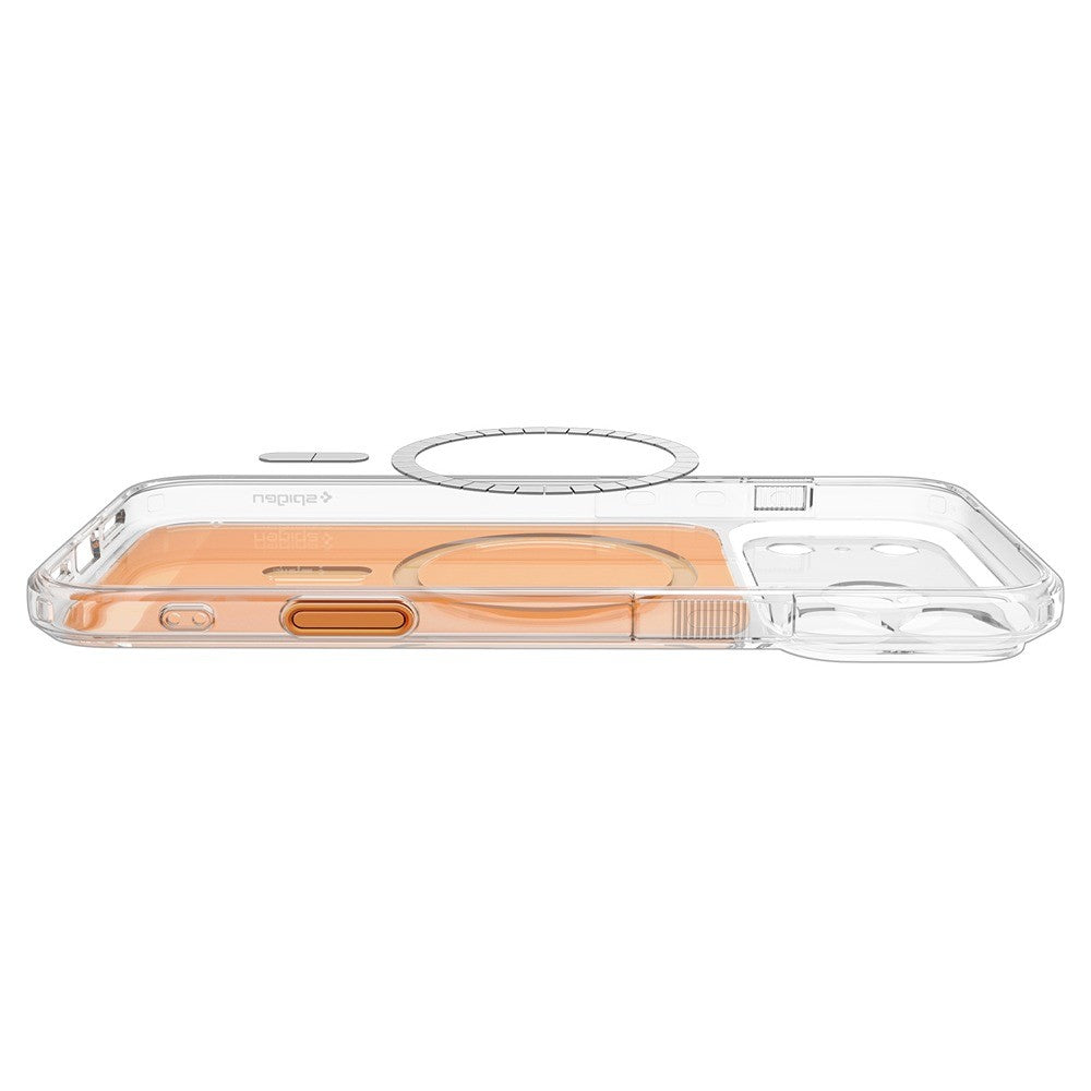 Spigen iPhone 17 Pro/iPhone 18 Pro Kuori Ultra Hybrid T MagFit Glossy Oranssi