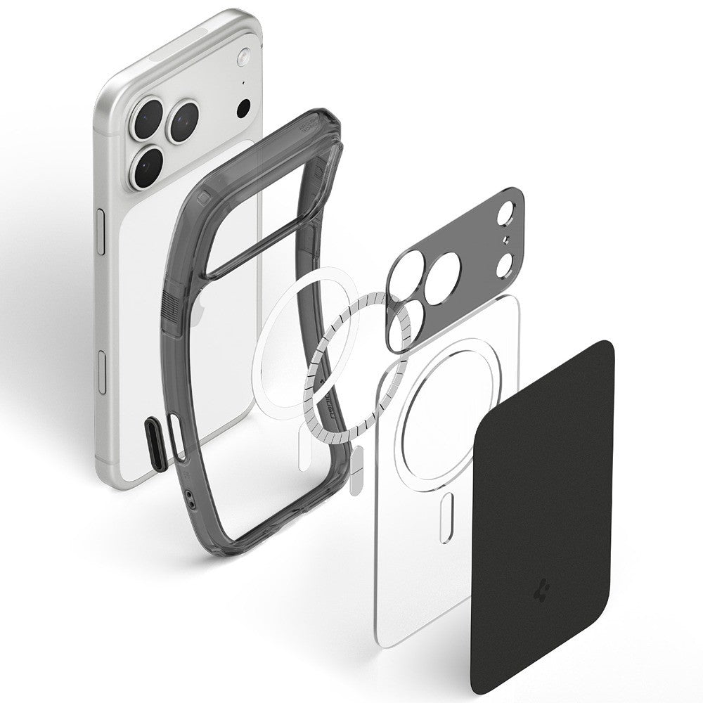 Spigen iPhone 17 Pro/iPhone 18 Pro Kuori Ultra Hybrid T MagFit Matte Black