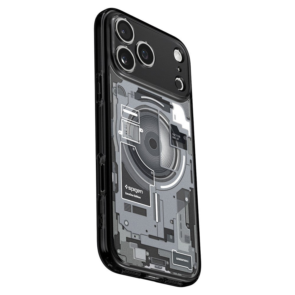 Spigen iPhone 17 Pro/iPhone 18 Pro Kuori Ultra Hybrid Zero One MagFit Musta