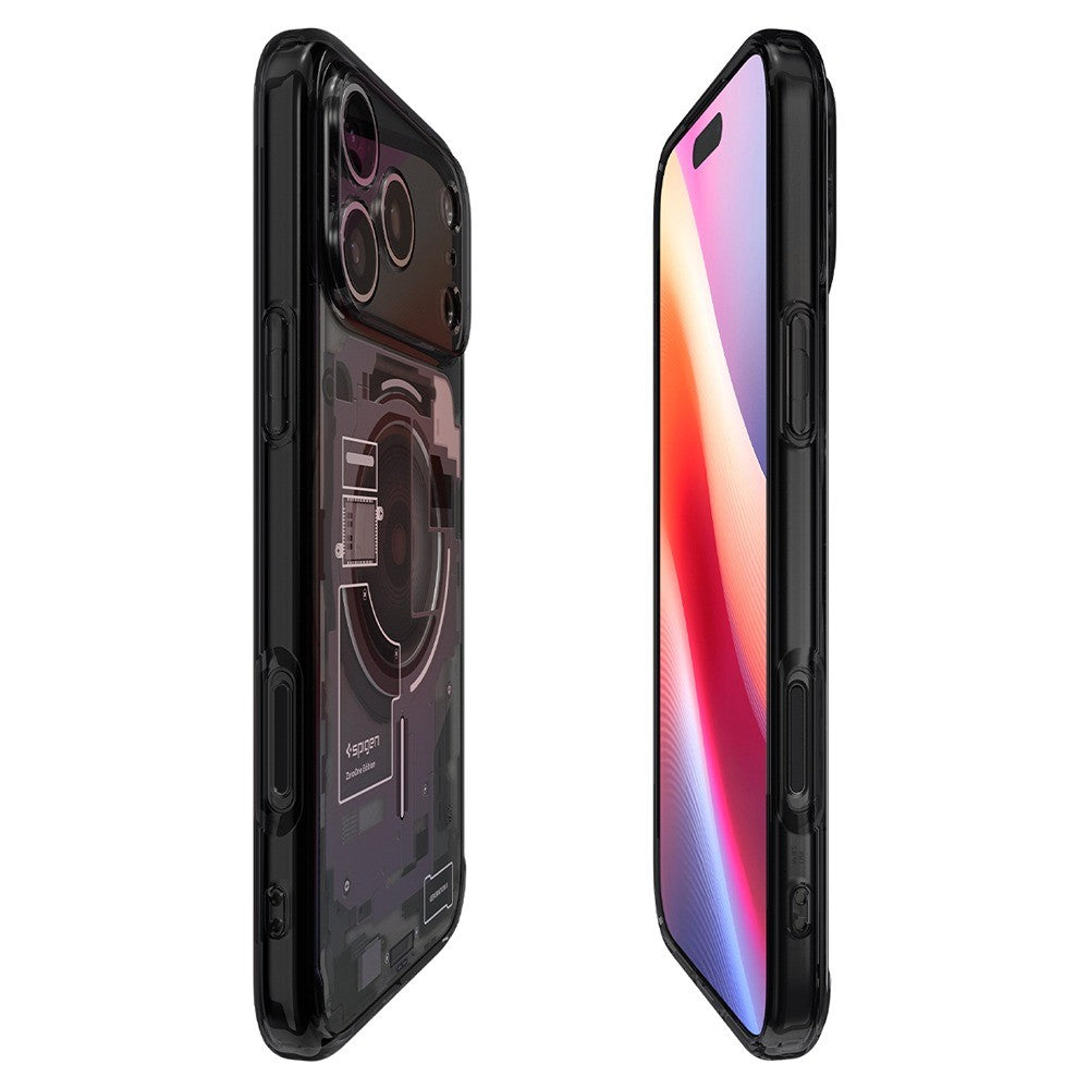 Spigen iPhone 17 Pro/iPhone 18 Pro Kuori Ultra Hybrid Zero One MagFit Musta