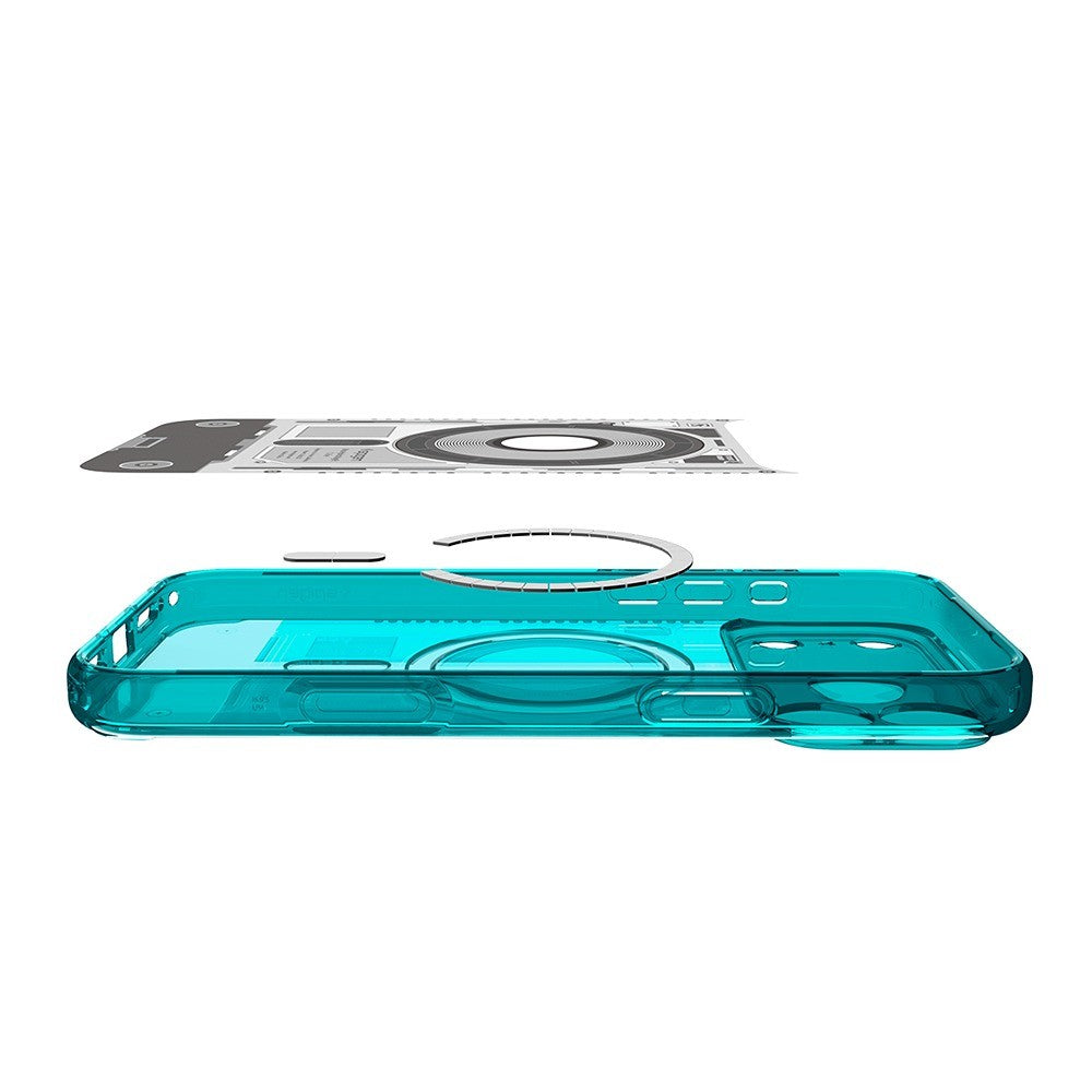 Spigen iPhone 17 Pro Max/iPhone 18 Pro Max Kuori Classic C1 MagFit Bondi Blue
