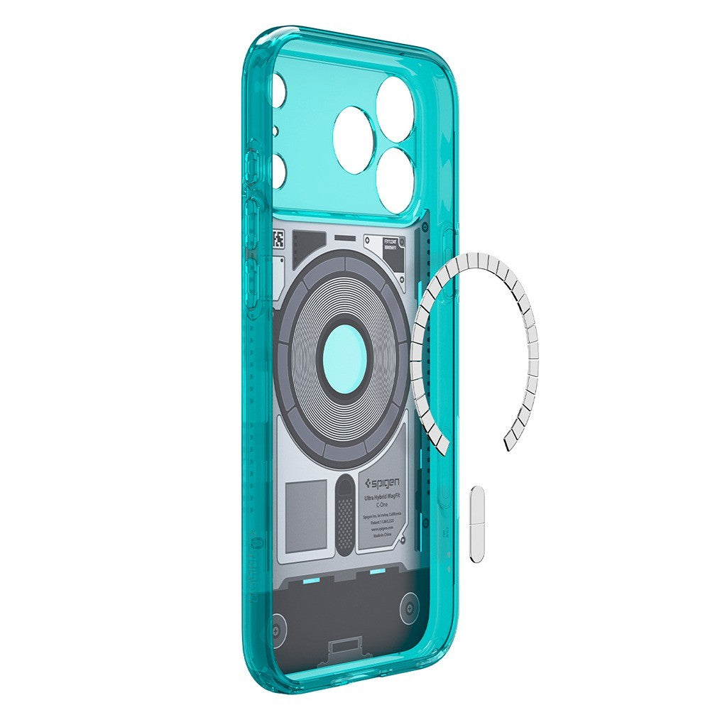 Spigen iPhone 17 Pro Max/iPhone 18 Pro Max Kuori Classic C1 MagFit Bondi Blue