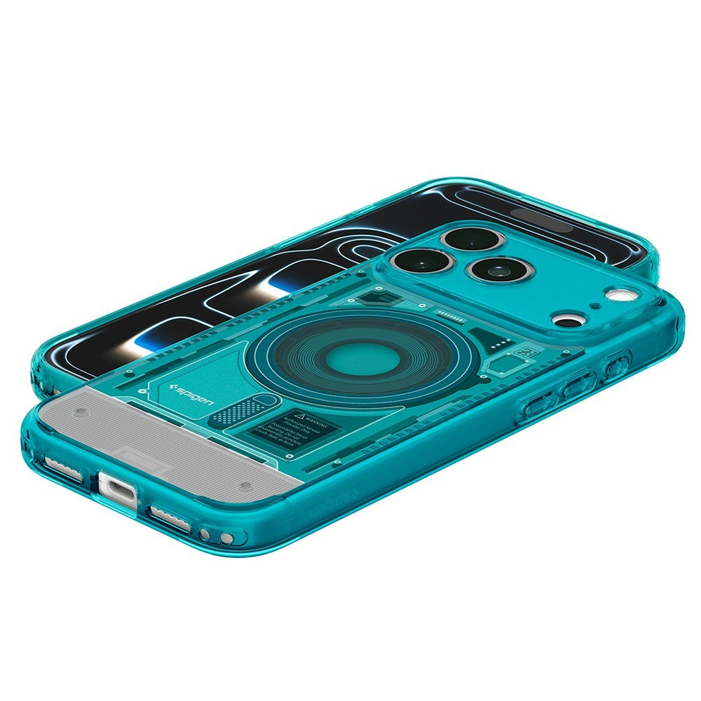 Spigen iPhone 17 Pro Max/iPhone 18 Pro Max Kuori Classic C1 MagFit Bondi Blue