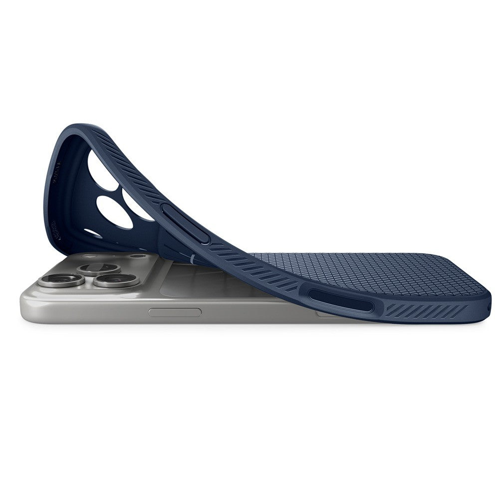 Spigen iPhone 17 Pro Max/iPhone 18 Pro Max Kuori Liquid Air Navy Blue
