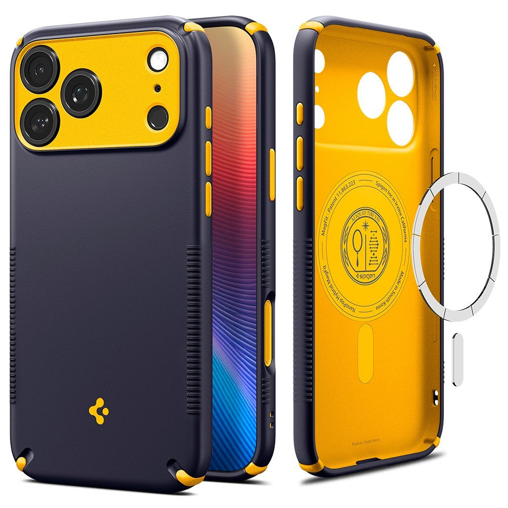 Spigen iPhone 17 Pro Max/iPhone 18 Pro Max Kuori Nano Pop Hybrid MagFit Blueberry Navy