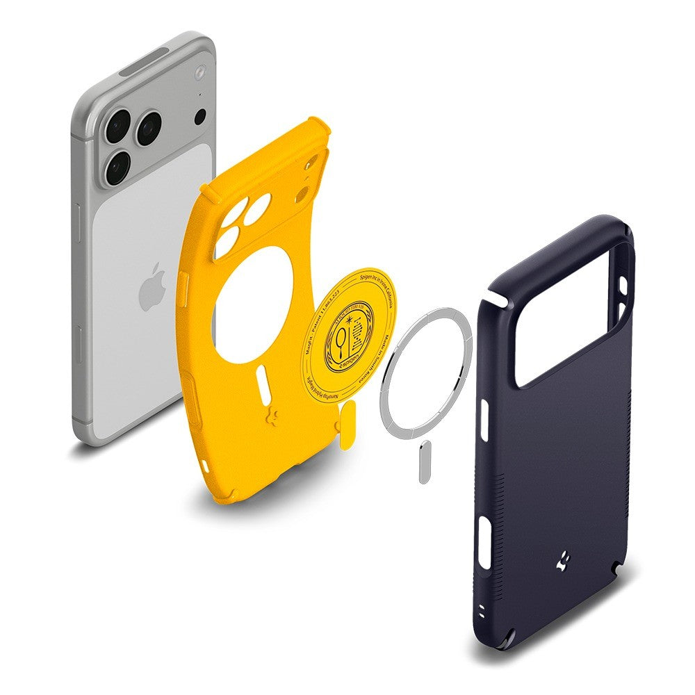 Spigen iPhone 17 Pro Max/iPhone 18 Pro Max Kuori Nano Pop Hybrid MagFit Blueberry Navy