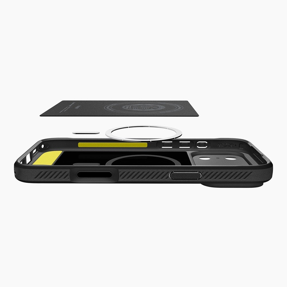 Spigen iPhone 17 Pro Max/iPhone 18 Pro Max Kuori Rugged Armor MagFit Matte Black
