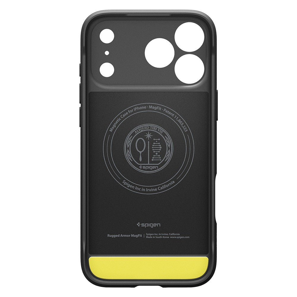 Spigen iPhone 17 Pro Max/iPhone 18 Pro Max Kuori Rugged Armor MagFit Matte Black