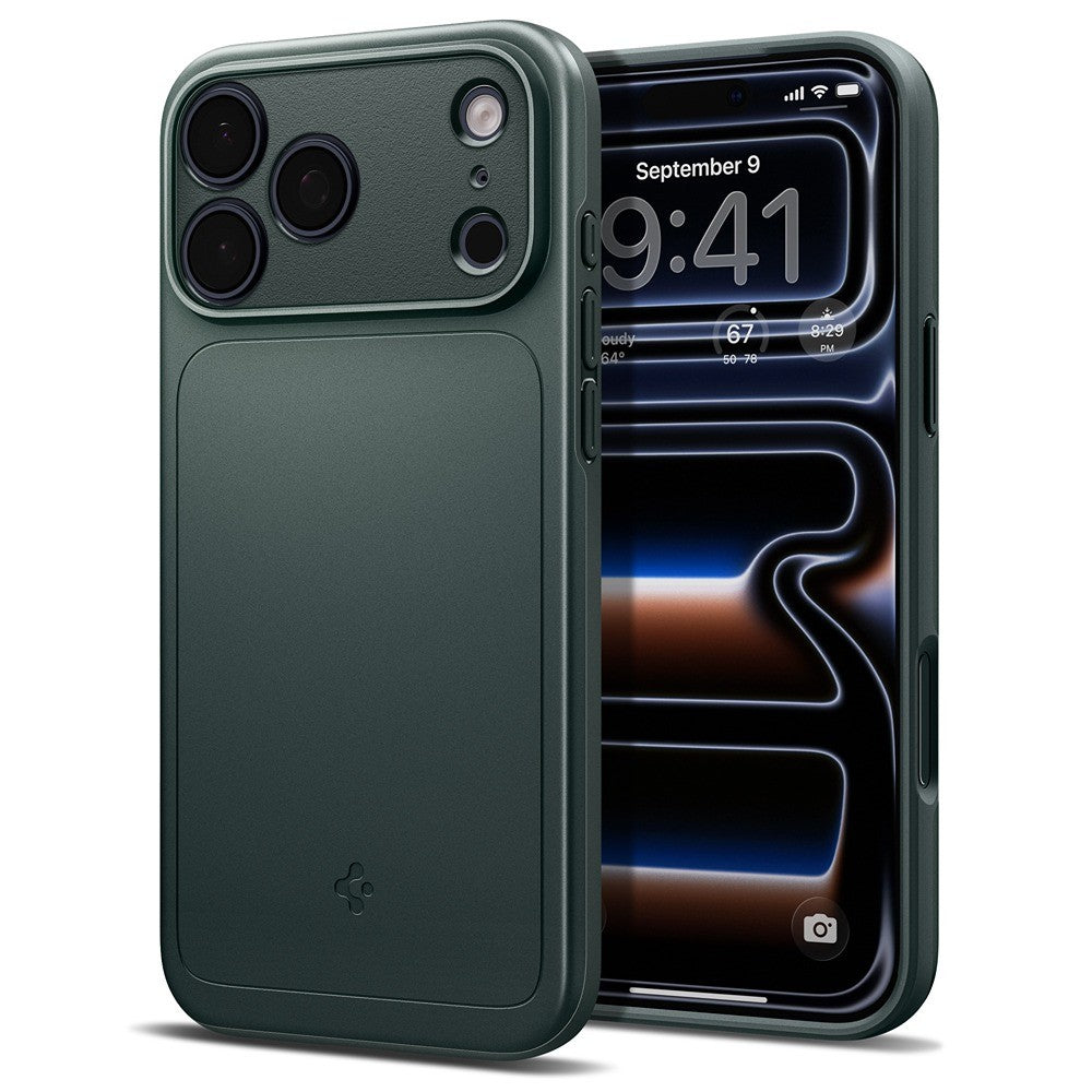 Spigen iPhone 17 Pro Max/iPhone 18 Pro Max Kuori Thin Fit MagFit Abyss Green