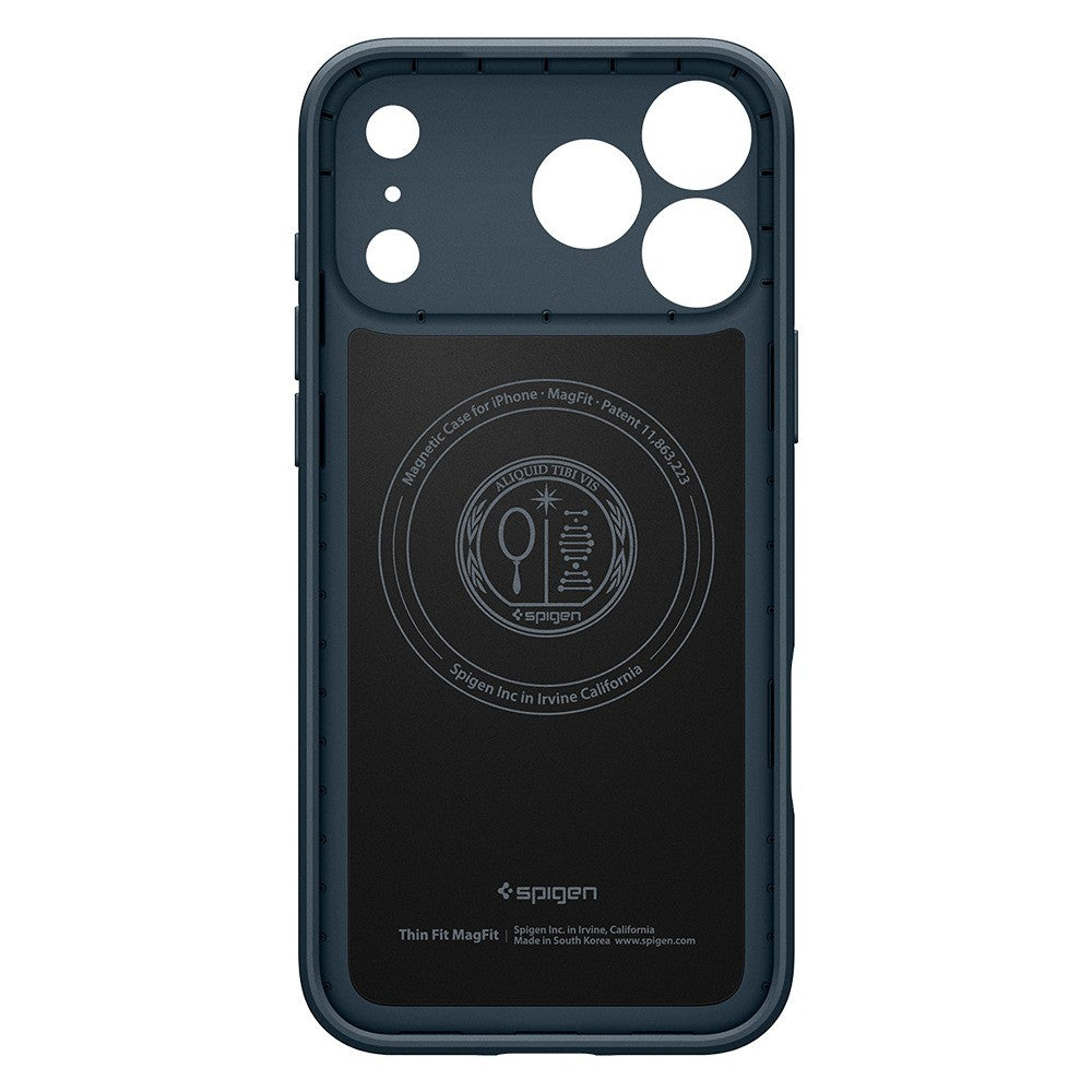Spigen iPhone 17 Pro Max/iPhone 18 Pro Max Kuori Thin Fit MagFit Metal Slate