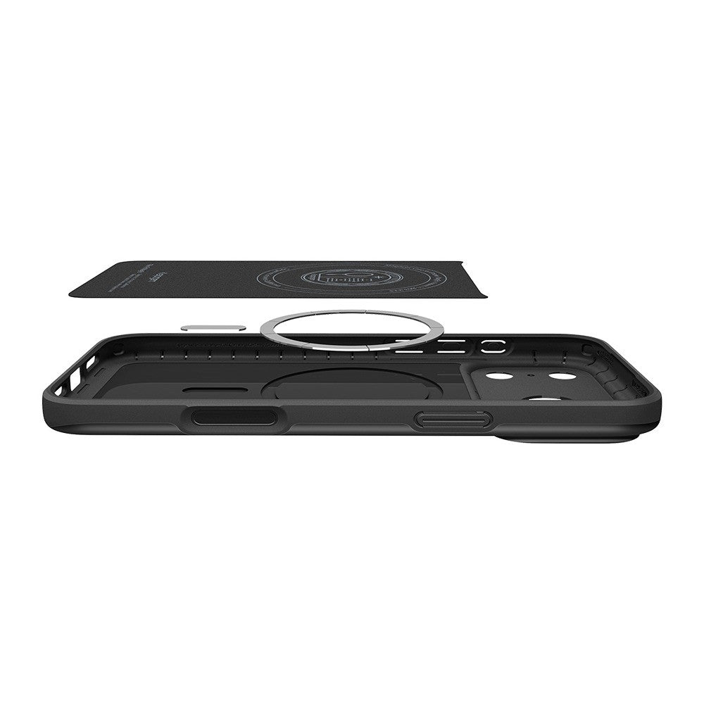 Spigen iPhone 17 Pro Max/iPhone 18 Pro Max Kuori Thin Fit MagFit Musta