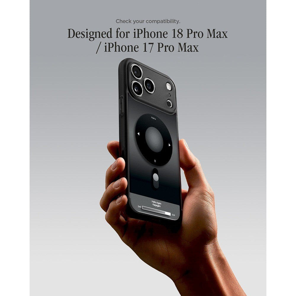 Spigen iPhone 17 Pro Max/iPhone 18 Pro Max Kuori Ultra Hybrid MagFit Classic Black